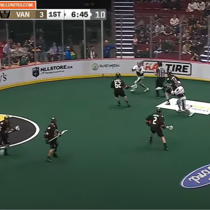 Blast Media Print Ads on boards at The Vancouver Warriors game
