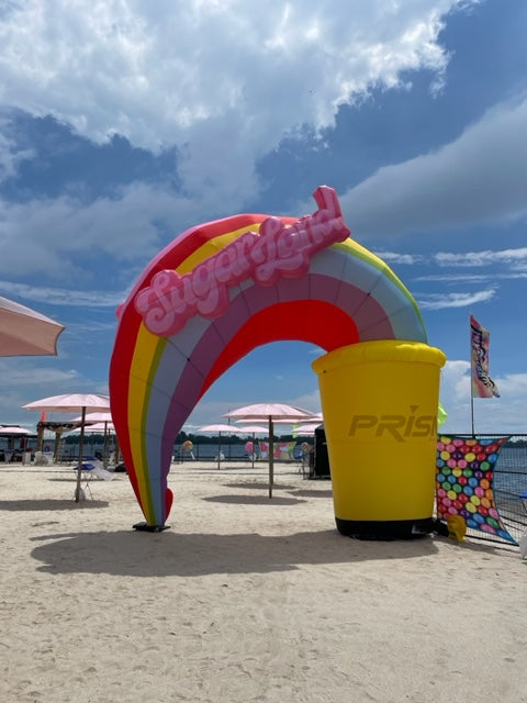 Inflatable Archway for SugarLand music festival in Toronto
