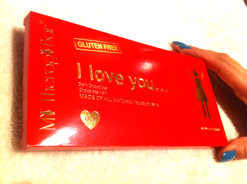 I LOVE YOU - Chocolate by Deliss Chocolates :)