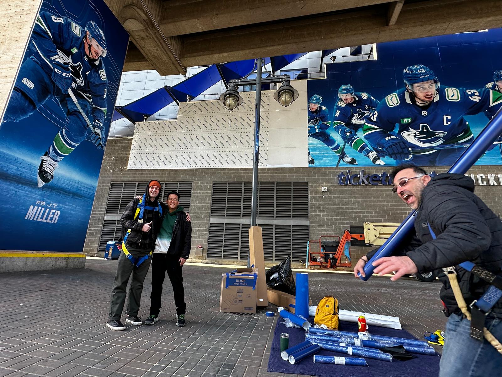 On the road with our day one - Reid Spak