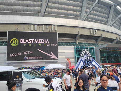 Inflatable for the Vancouver Whitecaps Pre-Match Patio Parties