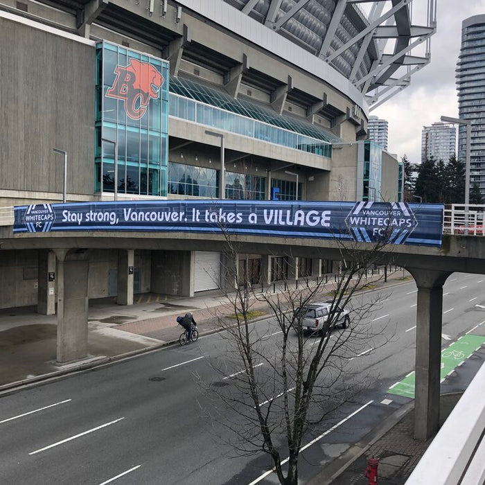 Vancouver Whitecaps Bridge Banner