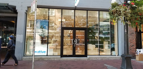 Native Gastown Store windows