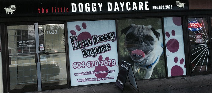Doggy Daycare - Designed, printed and installed!