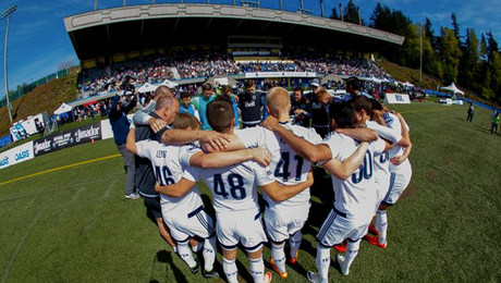 Whitecaps FC2 - the transformation of Thunderbird Stadium.