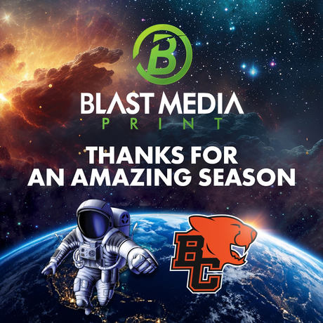Celebrating an Incredible Season: Blast Media Print Partners with the BC Lions!