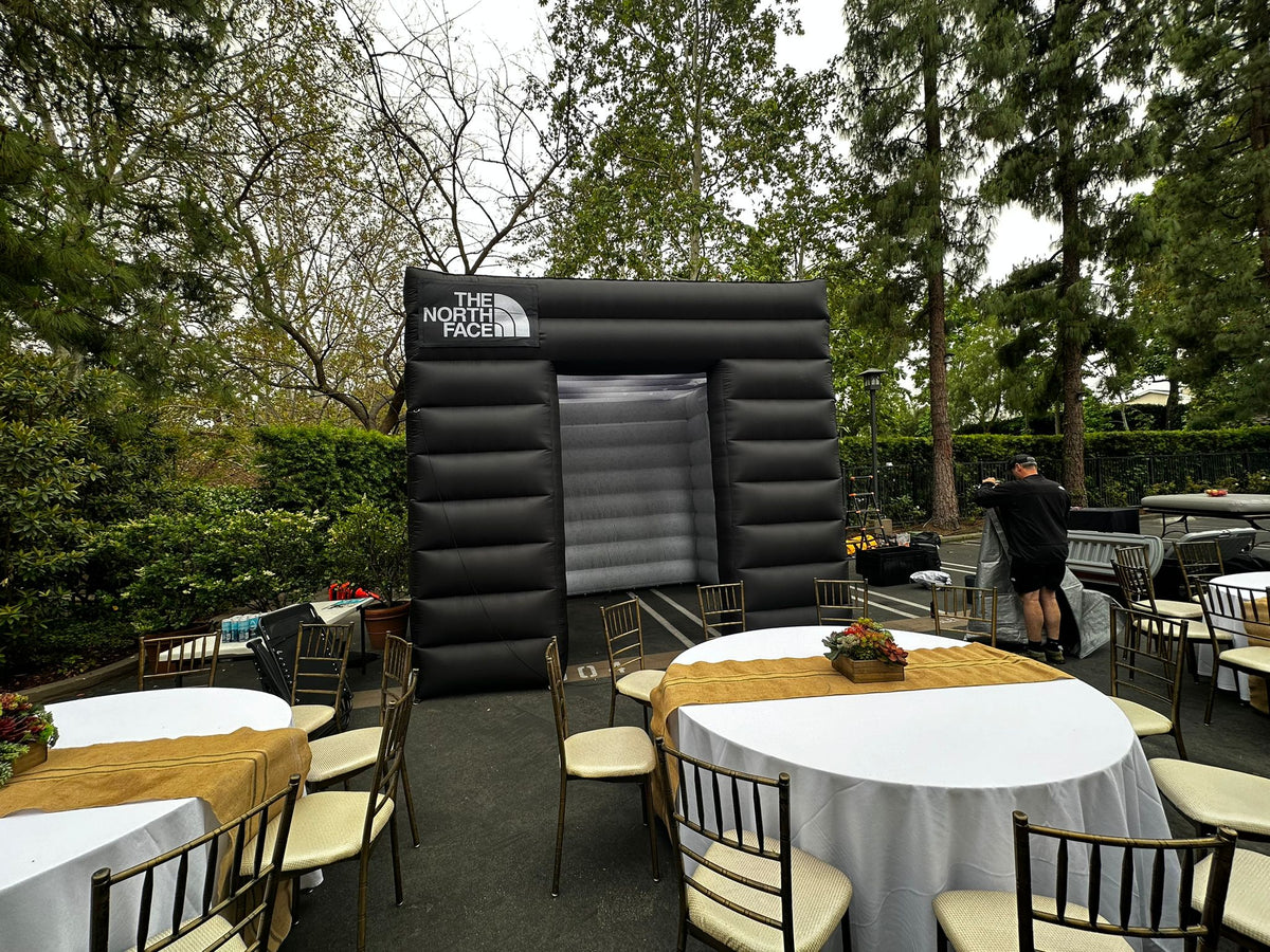 The North Face inflatable in L.A