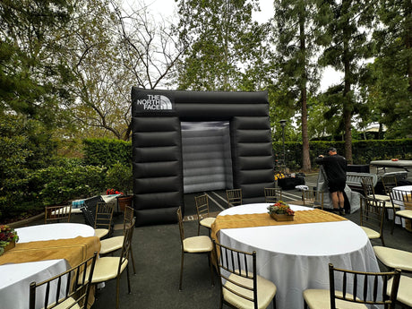 The North Face inflatable in L.A