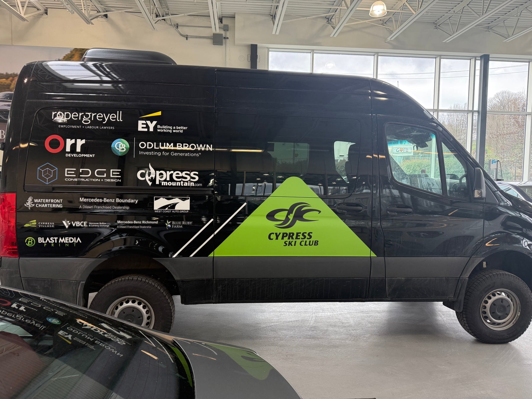 Racing Toward Excellence: Blast Media Proudly Sponsors Cypress Ski Club