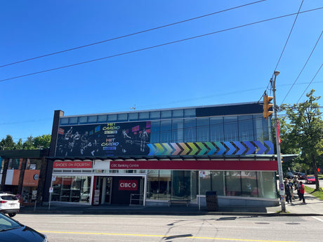 Design, print and install for The Cycle Collective and Kommunity Fitness gym on West 4th