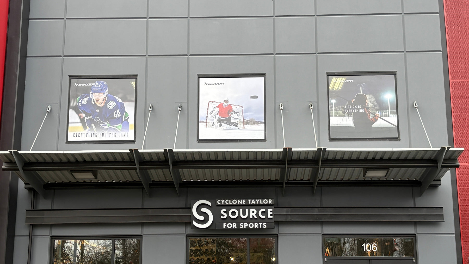 New Custom Window Vinyl for Cyclone Taylor Source for Sports