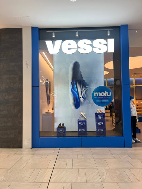 Stopping Traffic: Vessi’s New Window Display at Richmond Centre