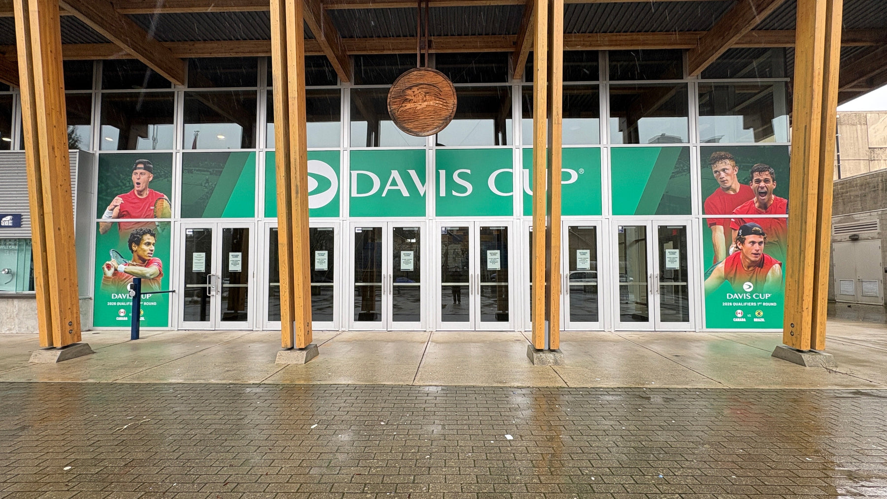 Transforming Thunderbird: Blast Media's Window Vinyl Sets the Stage for Davis Cup 2026!