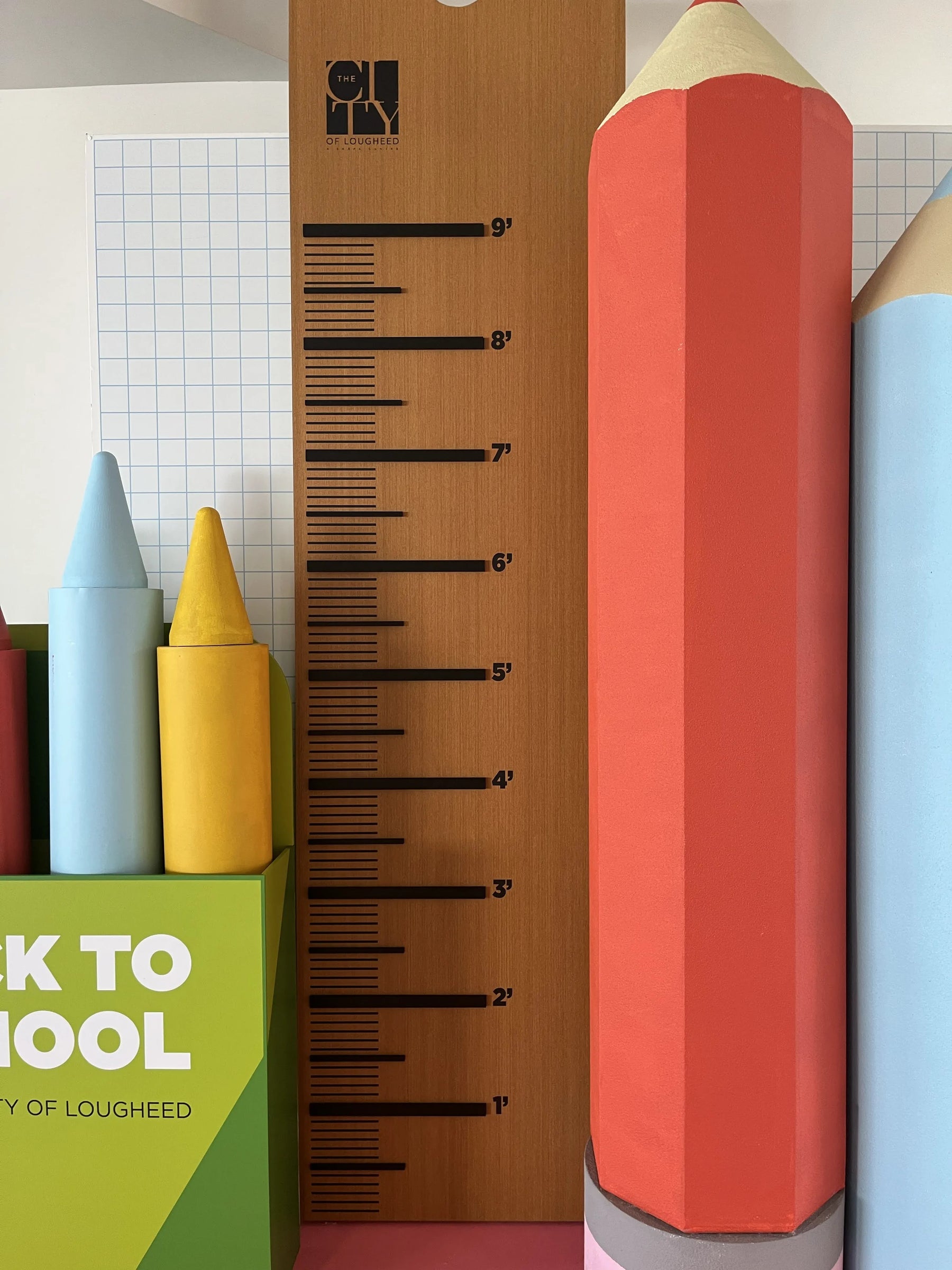 Back-to-School Display at The City of Lougheed