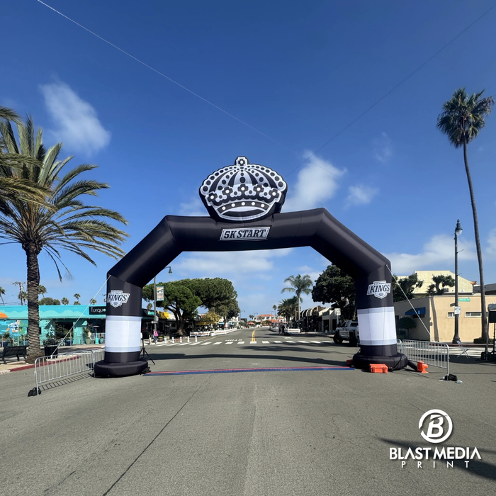 Bringing the Energy: Inside the LA Kings 5K Custom Inflatable Build