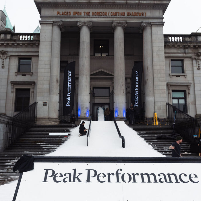 Bringing the mountain to the city: Peak Performance Transforms the Vancouver Art Gallery!