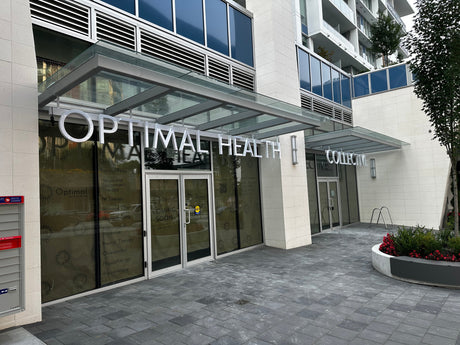 Channel Letter Signs - Optimal Health Collective