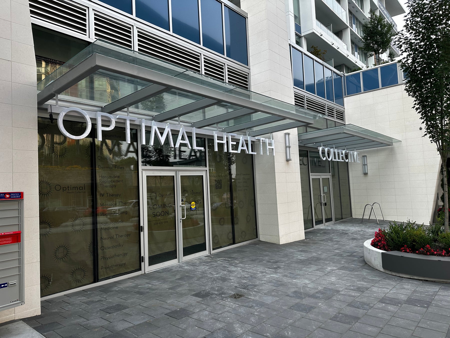 Channel Letter Signs - Optimal Health Collective