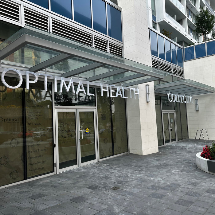 Channel Letter Signs - Optimal Health Collective