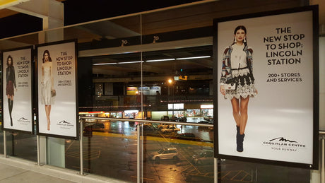 Platform Posters at the Evergreen Line