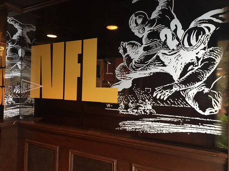 NFL windows at Donnelly Group locations