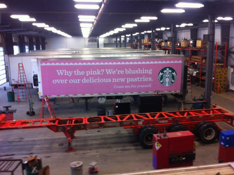 Starbucks trailers!
