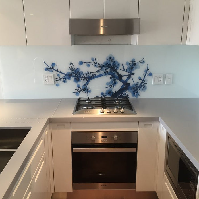 Something new! Kitchen, shower and interior print and install work.