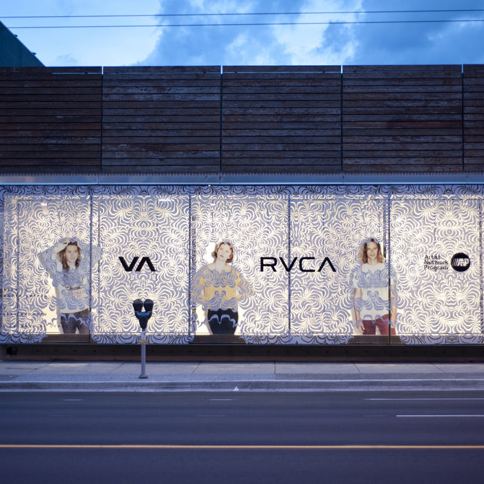RVCA x Boardroom Window Display