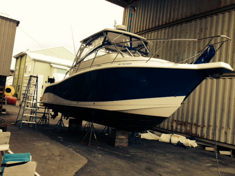 We wrapped a BOAT!