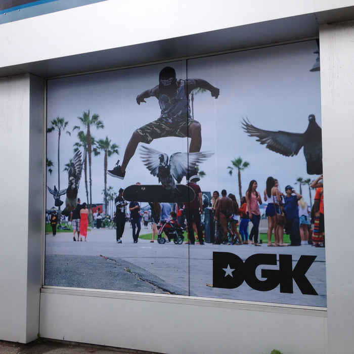 DGK mural at Pacific Boarder