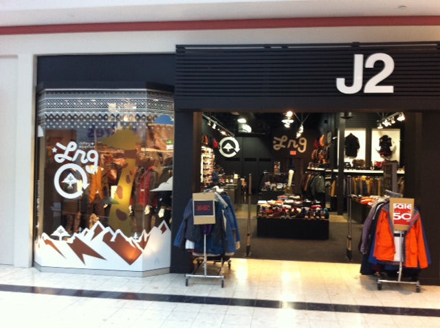 J2 stores - LRG window display!