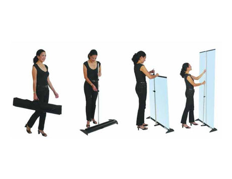 Retractable Banners-Lightweight, portable, and spring loaded!