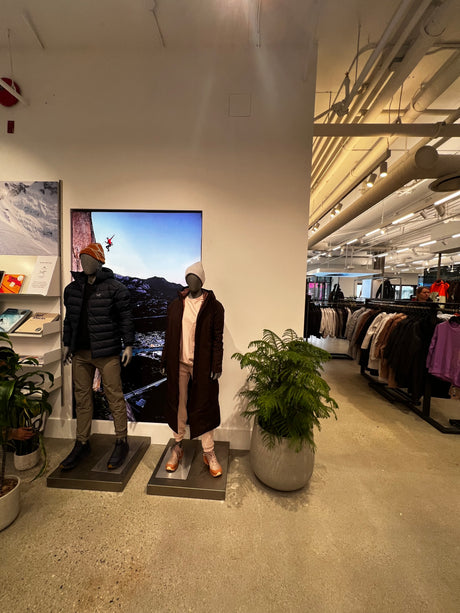 Arcteryx lightbox display