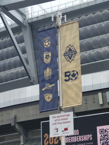 Double Sided Mesh - Street Pole Banners - Win Safe