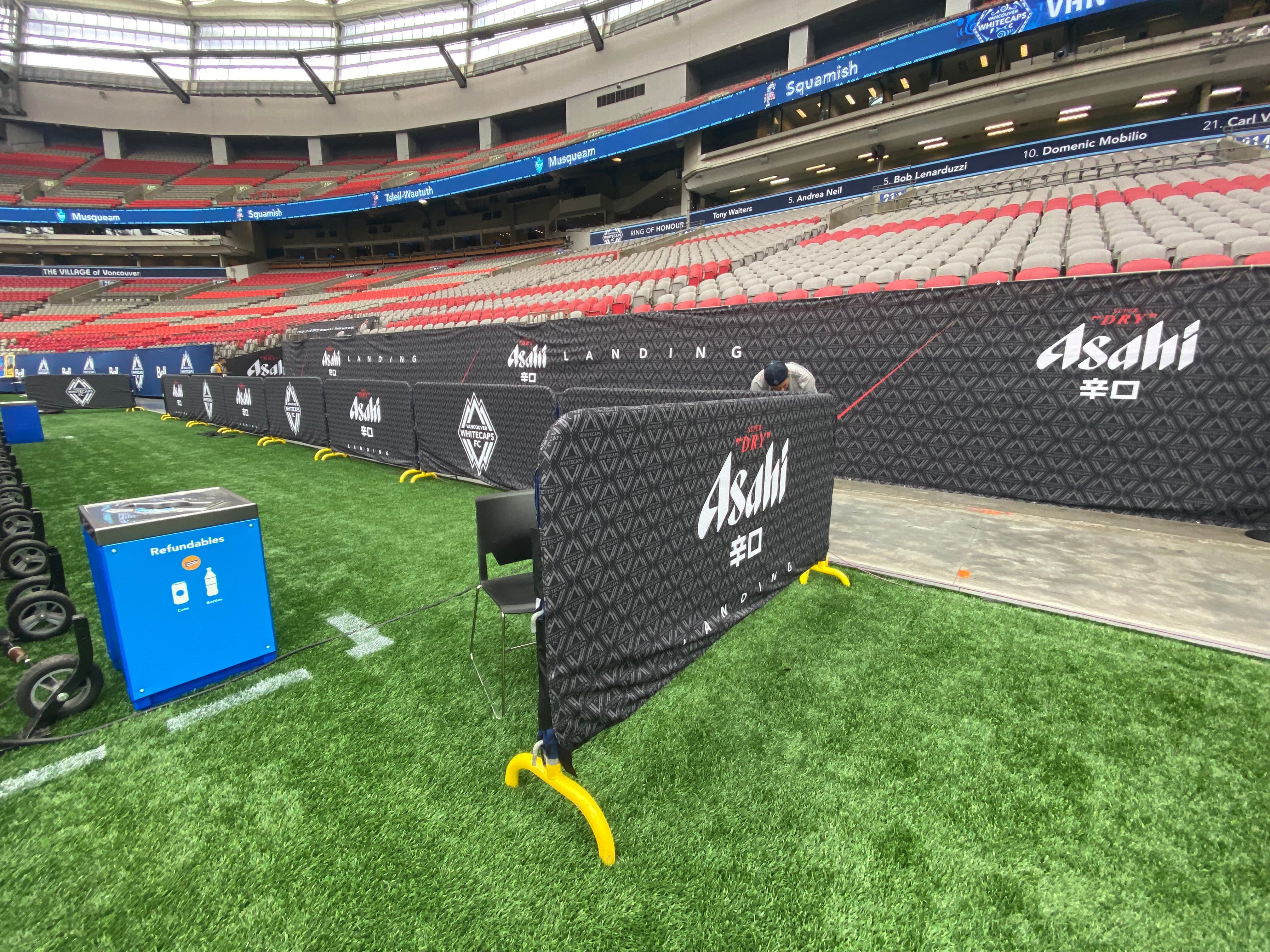 Custom Barricade Covers