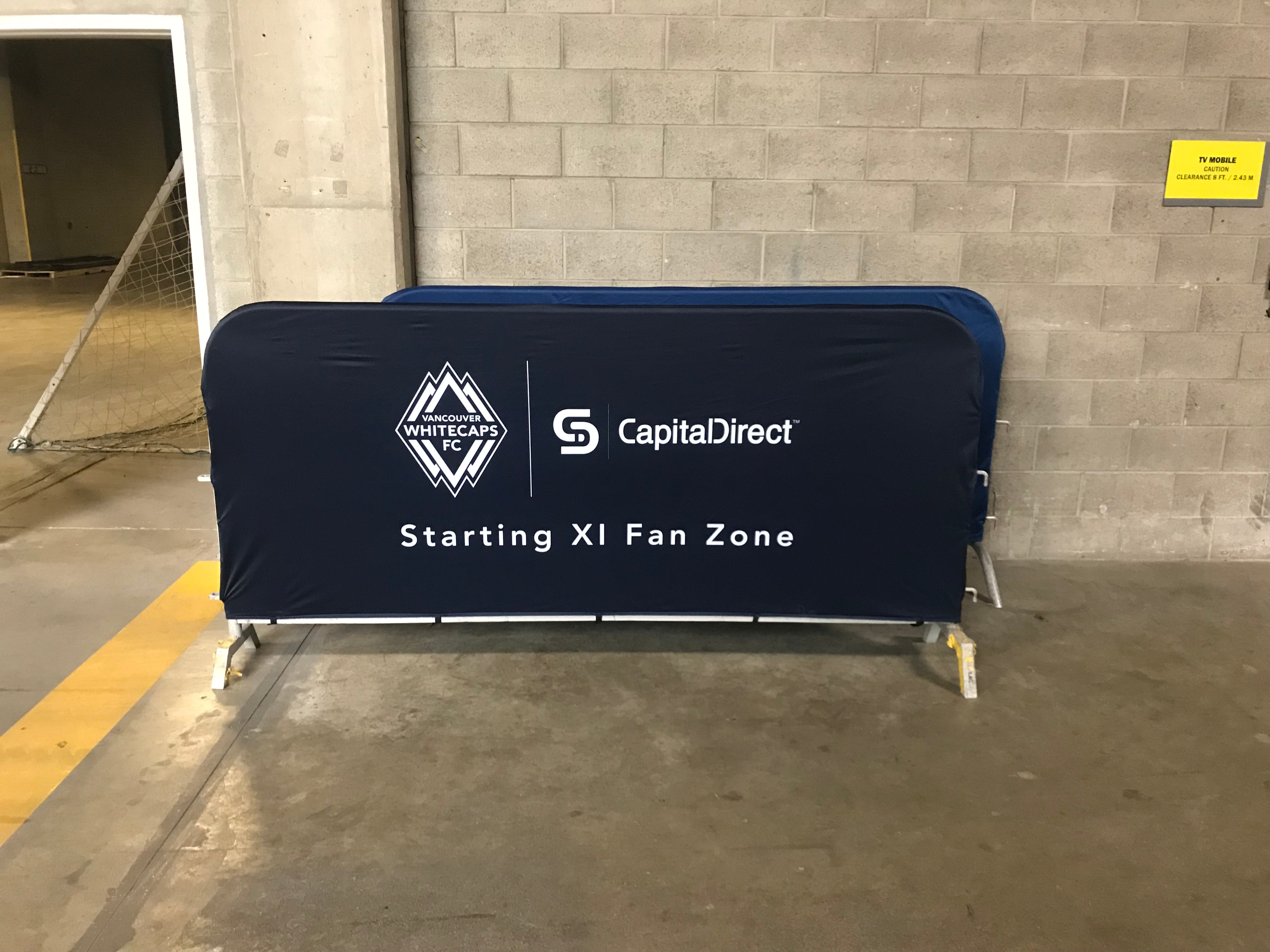 Custom Barricade Covers