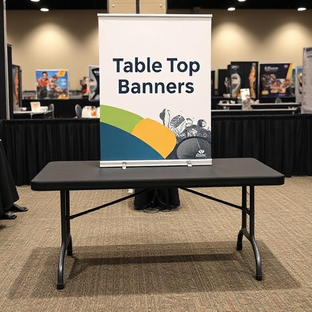 Table Top Banners — Blast Media Inc