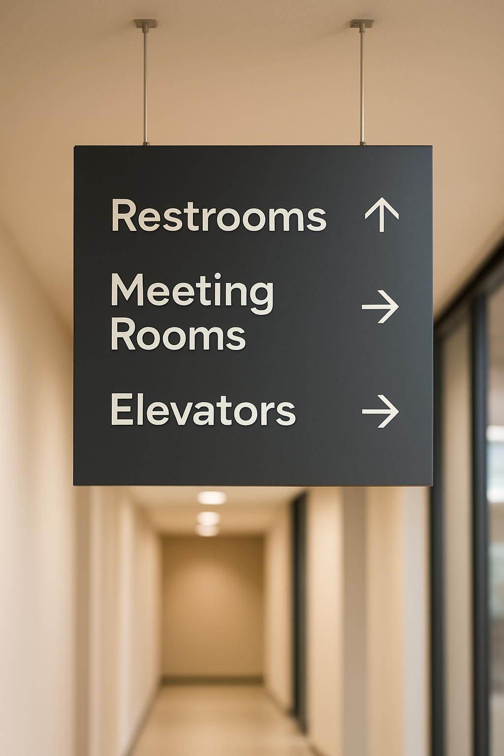 Wayfinding Signage — Blast Media Inc