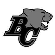 BC lion with print service before