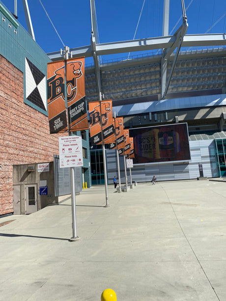 Street Pole Banners for Grey Cups