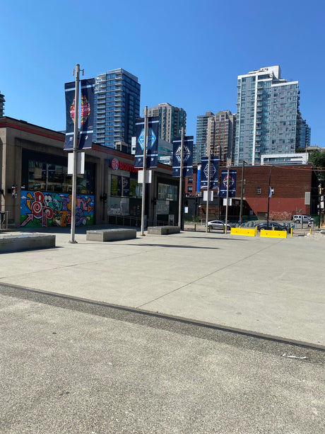 Example of Street Pole Banners in Toronto
