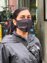 Custom Printed 3-Layer Washable Face Masks with Adjustable Ear Loops (includes 2.5 PM filter, Minimum Order of 30)