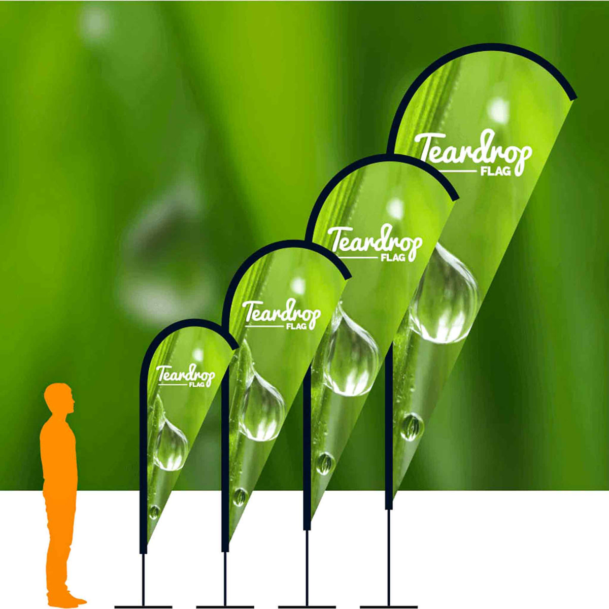 Teardrop Flags